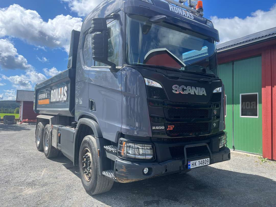 2020 Scania R650 xt - nylig eugodkjent - Truk jungkit: gambar 2 2020 Scania R650 xt - nylig eugodkjent - Truk jungkit: gambar 2
