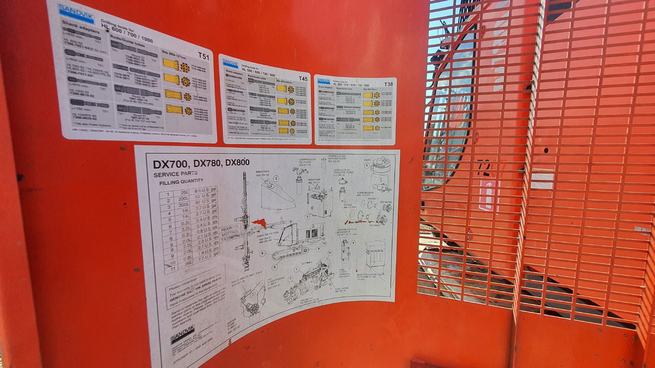 SANDVIK Ranger DX780 - Anjungan pengeboran: gambar 5 SANDVIK Ranger DX780 - Anjungan pengeboran: gambar 5