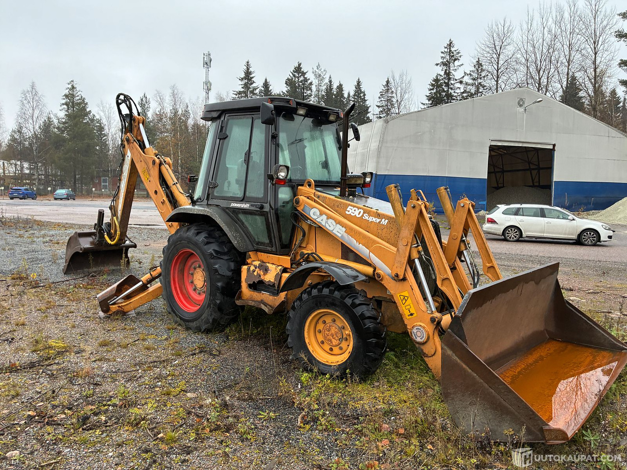 Case 590 MPS, 2005 Traktorikuormaaja, Tampere - Backhoe loader: gambar 4 Case 590 MPS, 2005 Traktorikuormaaja, Tampere - Backhoe loader: gambar 4