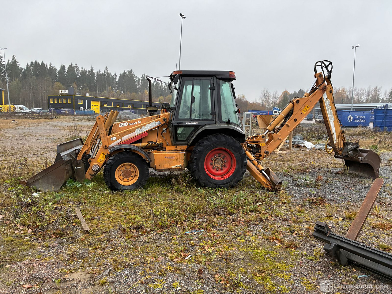 Case 590 MPS, 2005 Traktorikuormaaja, Tampere - Backhoe loader: gambar 1 Case 590 MPS, 2005 Traktorikuormaaja, Tampere - Backhoe loader: gambar 1