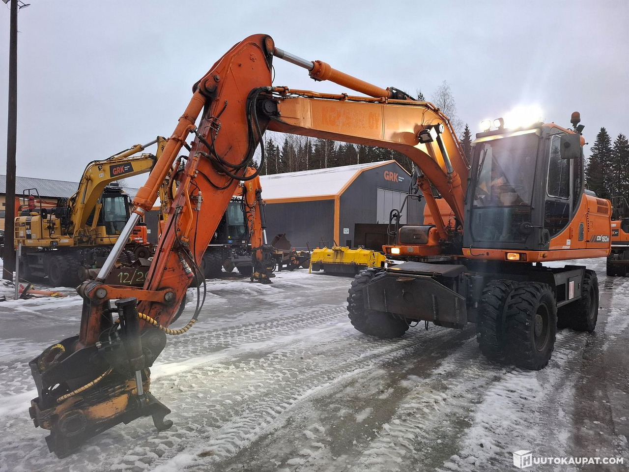 Doosan DX160W, 2012, Sonkajärvi - Ekskavator roda: gambar 1 Doosan DX160W, 2012, Sonkajärvi - Ekskavator roda: gambar 1