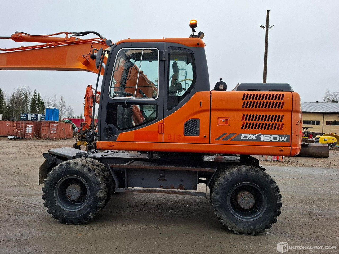 Doosan DX160W-3, 2013, Sonkajärvi - Ekskavator roda: gambar 3 Doosan DX160W-3, 2013, Sonkajärvi - Ekskavator roda: gambar 3