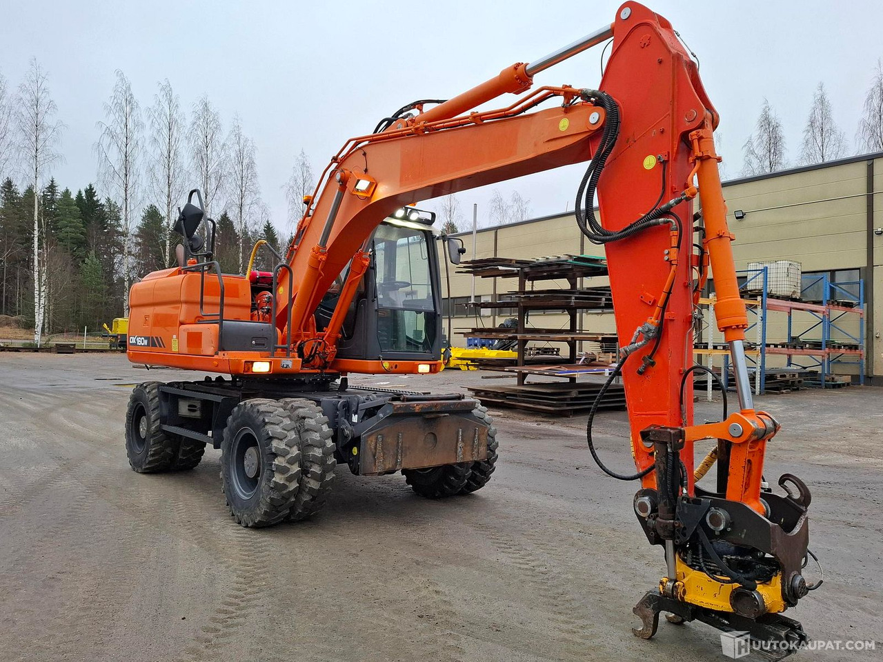 Doosan DX160W-3, 2013, Sonkajärvi - Ekskavator roda: gambar 2 Doosan DX160W-3, 2013, Sonkajärvi - Ekskavator roda: gambar 2