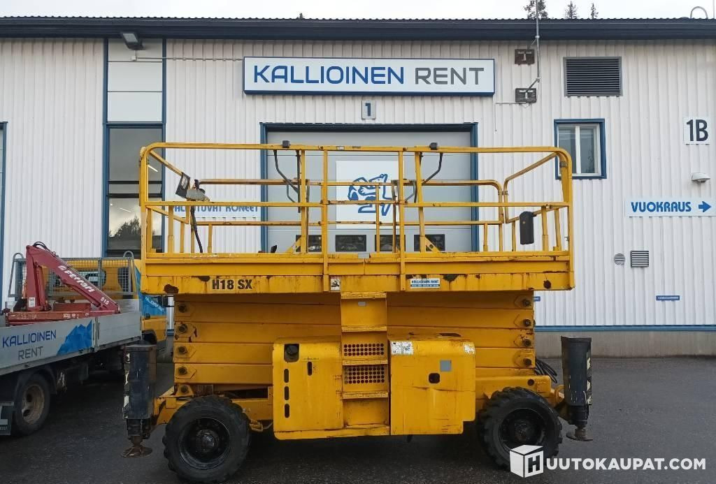 Scissor lifts Haulotte H18 SX, scissor lift, 2005, Hyvinkää: gambar 1