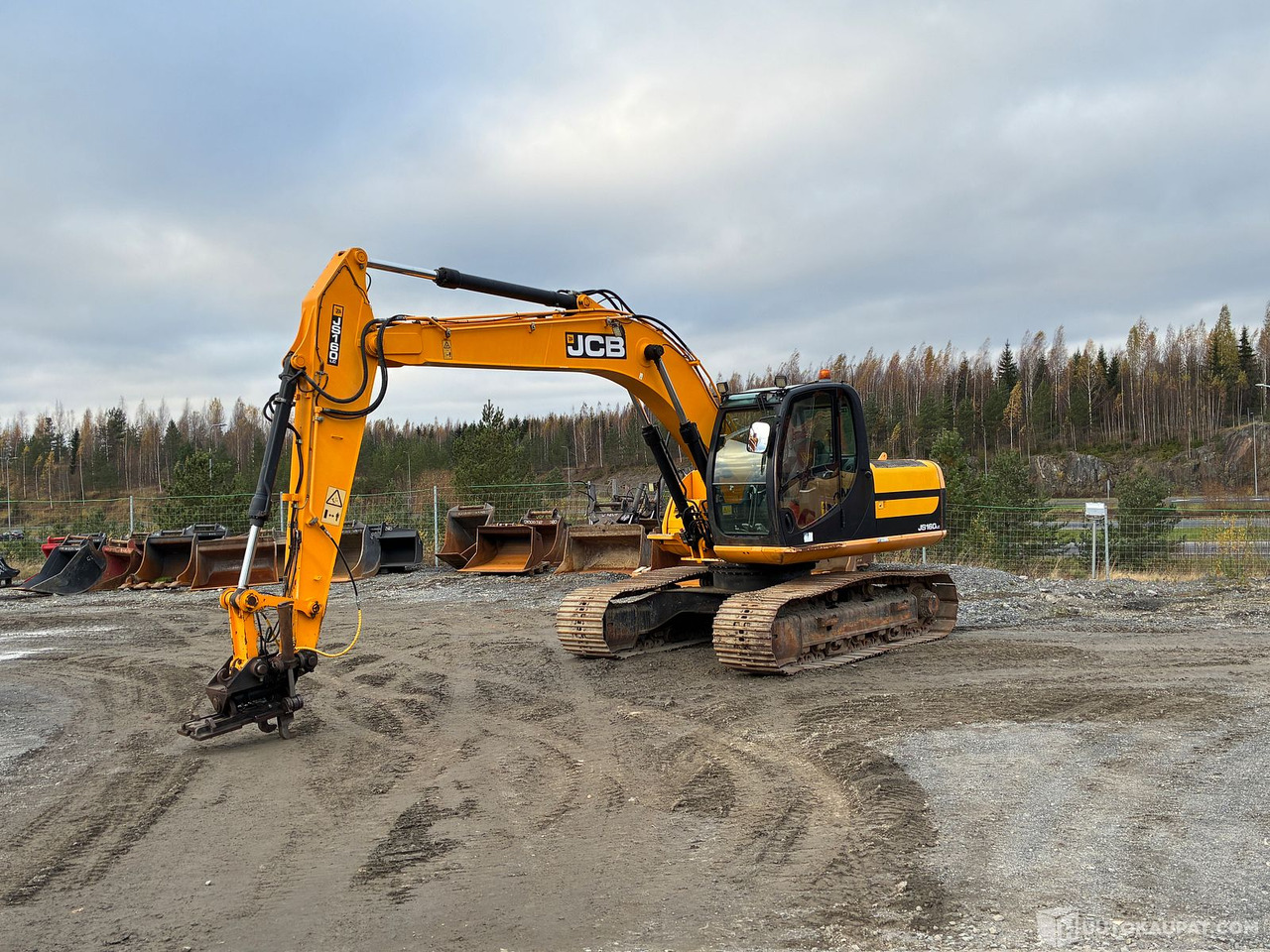 JCB JS 160 lc, 2011 Tela alustainen Kaivinkone WTK, Lempäälä - Ekskavator perayap: gambar 1 JCB JS 160 lc, 2011 Tela alustainen Kaivinkone WTK, Lempäälä - Ekskavator perayap: gambar 1