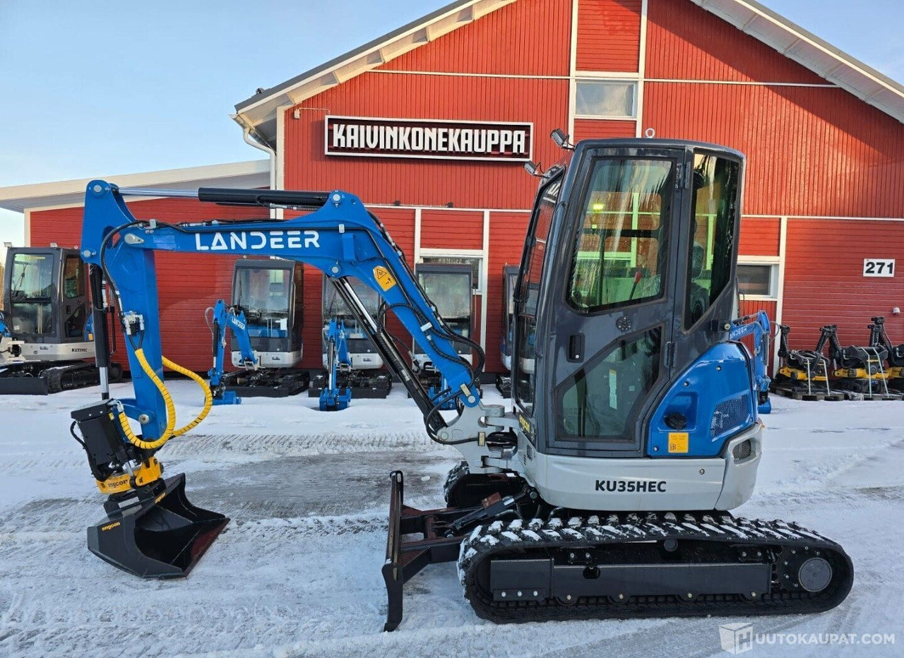 Landeer KU35HEC, 2025, Diesel Kaivinkone, Seinäjoki - Ekskavator mini: gambar 1 Landeer KU35HEC, 2025, Diesel Kaivinkone, Seinäjoki - Ekskavator mini: gambar 1