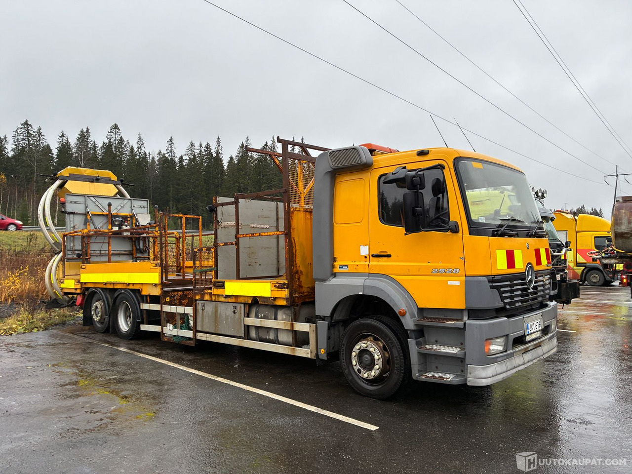 Mercedes-Benz Atego, 2003, Ylöjärvi - Truk flatbed: gambar 1 Mercedes-Benz Atego, 2003, Ylöjärvi - Truk flatbed: gambar 1