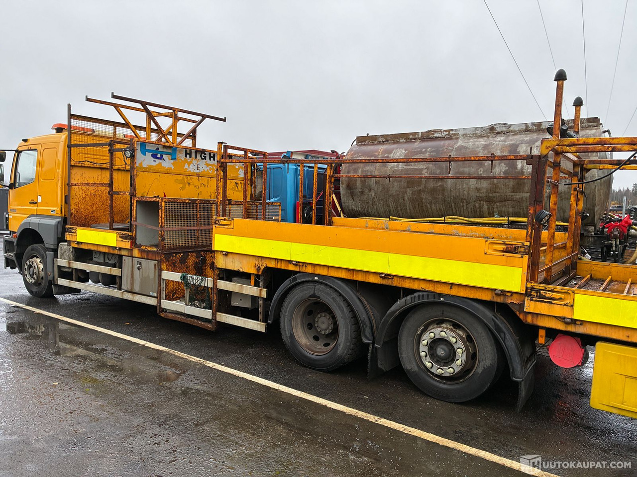 Mercedes-Benz Atego, 2003, Ylöjärvi - Truk flatbed: gambar 5 Mercedes-Benz Atego, 2003, Ylöjärvi - Truk flatbed: gambar 5