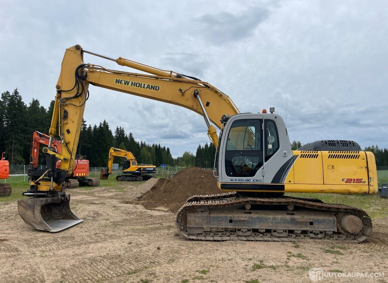 New Holland E215B, 2008, Diesel, 8 435 h Kaivinkone, Honkajoki - Ekskavator perayap: gambar 1 New Holland E215B, 2008, Diesel, 8 435 h Kaivinkone, Honkajoki - Ekskavator perayap: gambar 1