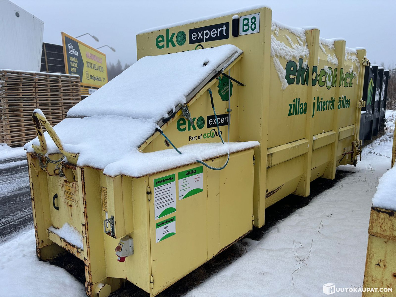Compoman WLD CM 1 x 20 waste compactor 20 m³, Oulu - Peralatan lainnya: gambar 1 Compoman WLD CM 1 x 20 waste compactor 20 m³, Oulu - Peralatan lainnya: gambar 1