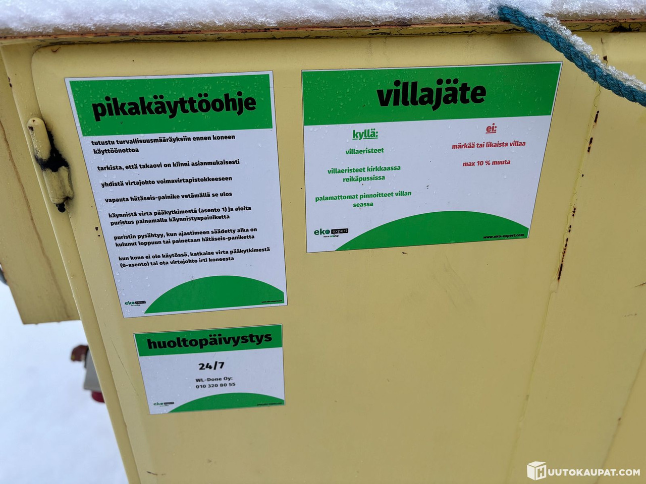 Compoman WLD CM 1 x 20 waste compactor 20 m³, Oulu - Peralatan lainnya: gambar 2 Compoman WLD CM 1 x 20 waste compactor 20 m³, Oulu - Peralatan lainnya: gambar 2