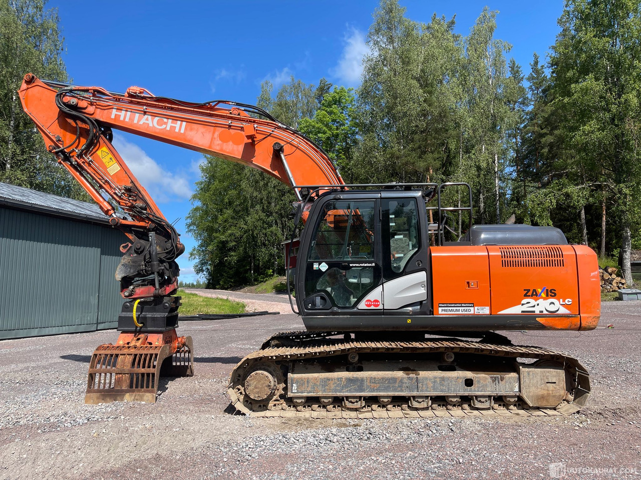 Hitachi ZX 210 LC-6, telakaivinkone, 2017, Lohja - Peralatan lainnya: gambar 1 Hitachi ZX 210 LC-6, telakaivinkone, 2017, Lohja - Peralatan lainnya: gambar 1