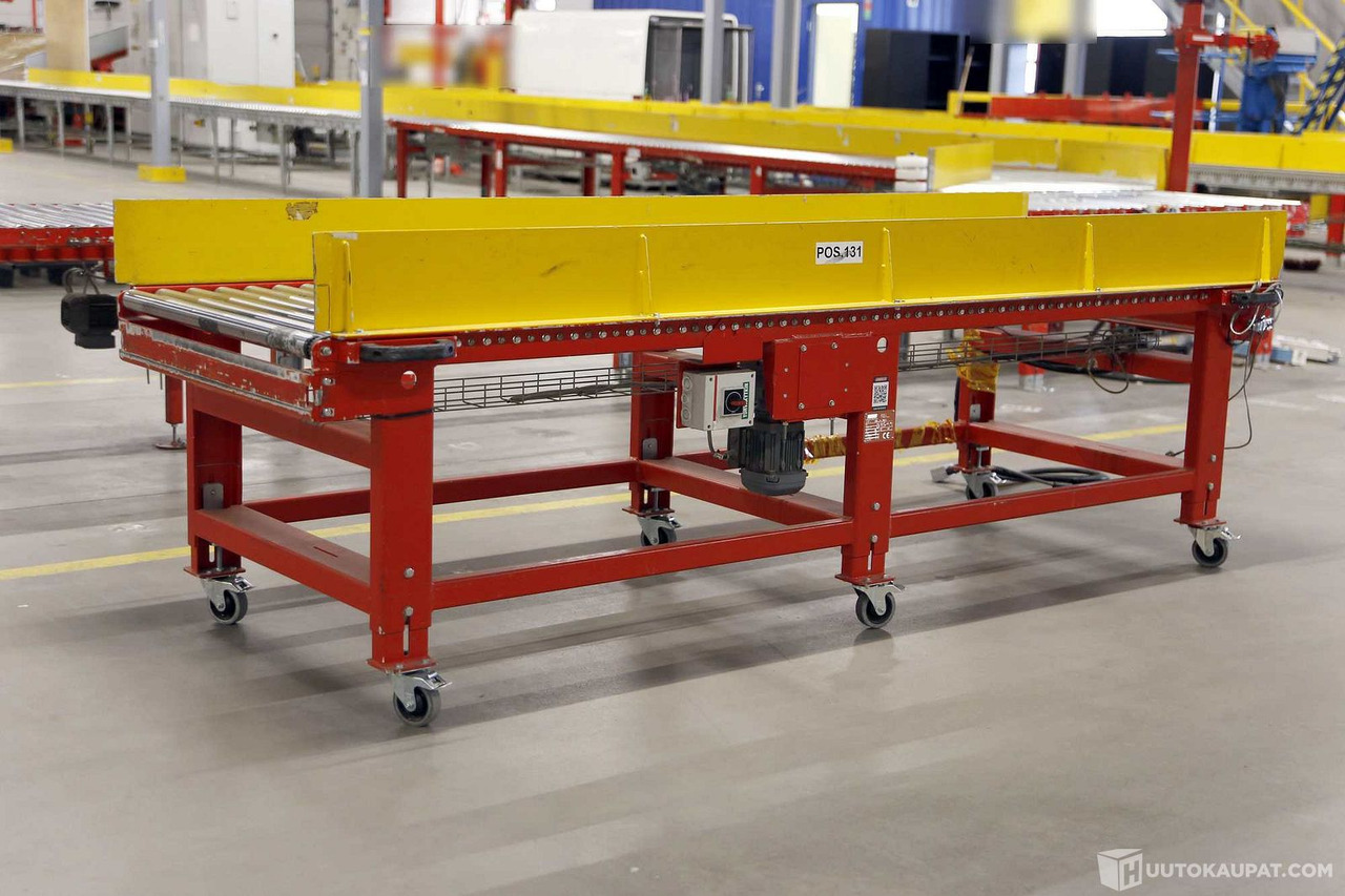 Moottoroitu, liikuteltava rullakuljetin, Ferroplan Oy. LGS6021, Vantaa - Peralatan lainnya: gambar 3 Moottoroitu, liikuteltava rullakuljetin, Ferroplan Oy. LGS6021, Vantaa - Peralatan lainnya: gambar 3