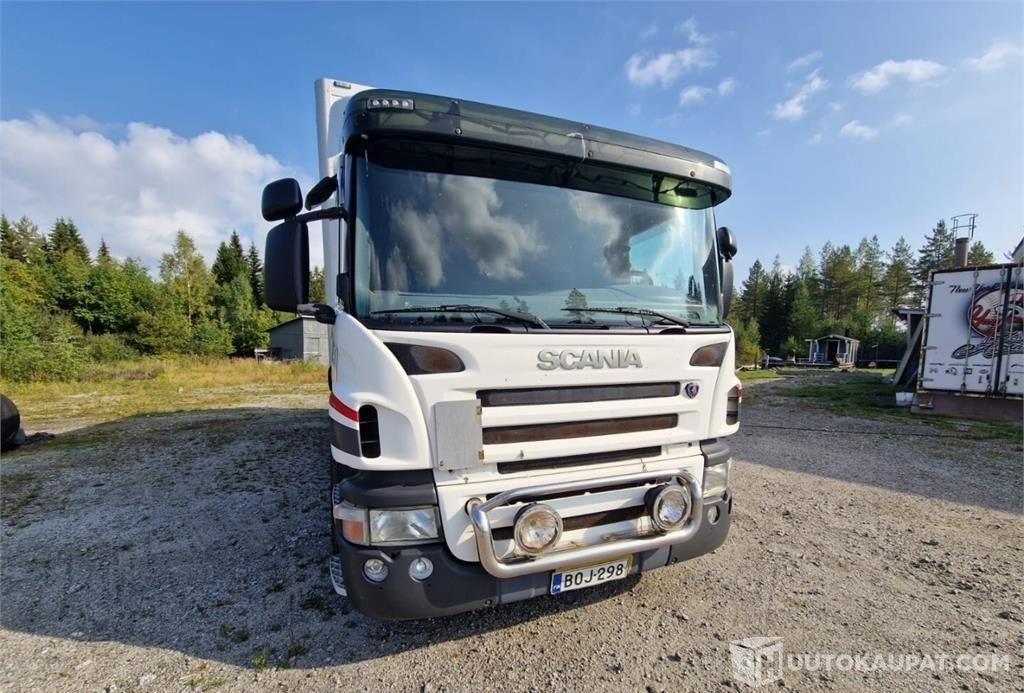 Scania P 230 Huoltokuorma-auto ruokailutilalla, 2008, Siilinjärvi - Truk box: gambar 4 Scania P 230 Huoltokuorma-auto ruokailutilalla, 2008, Siilinjärvi - Truk box: gambar 4