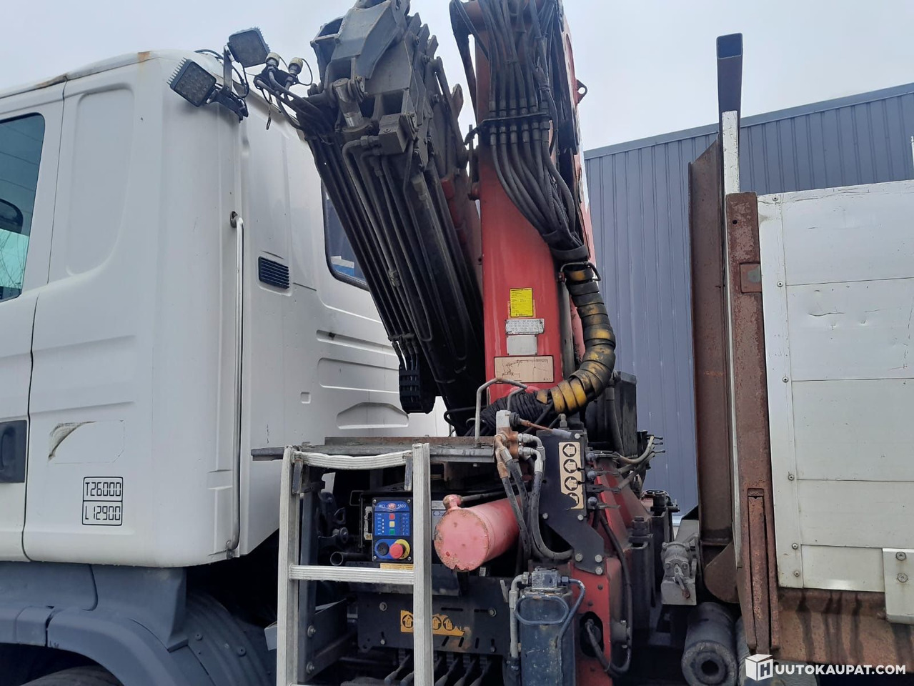Scania R340, 2006, Kajaani - Truk flatbed, Truk derek: gambar 3 Scania R340, 2006, Kajaani - Truk flatbed, Truk derek: gambar 3