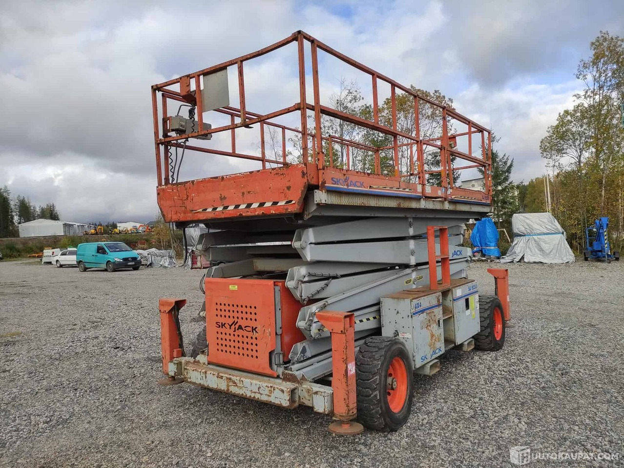 Skyjack SJ9250 saksilavanostin, KATSASTETTU!, 2007, Hollola - Scissor lifts: gambar 1 Skyjack SJ9250 saksilavanostin, KATSASTETTU!, 2007, Hollola - Scissor lifts: gambar 1