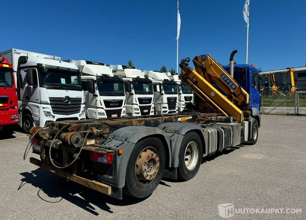 MAN TGA 26.360 6x2-2, Effer nosturi, VL-Laite, nosturi kympitetty 2022, kuorma-auto, 2007, Espoo - Truk: gambar 4 MAN TGA 26.360 6x2-2, Effer nosturi, VL-Laite, nosturi kympitetty 2022, kuorma-auto, 2007, Espoo - Truk: gambar 4