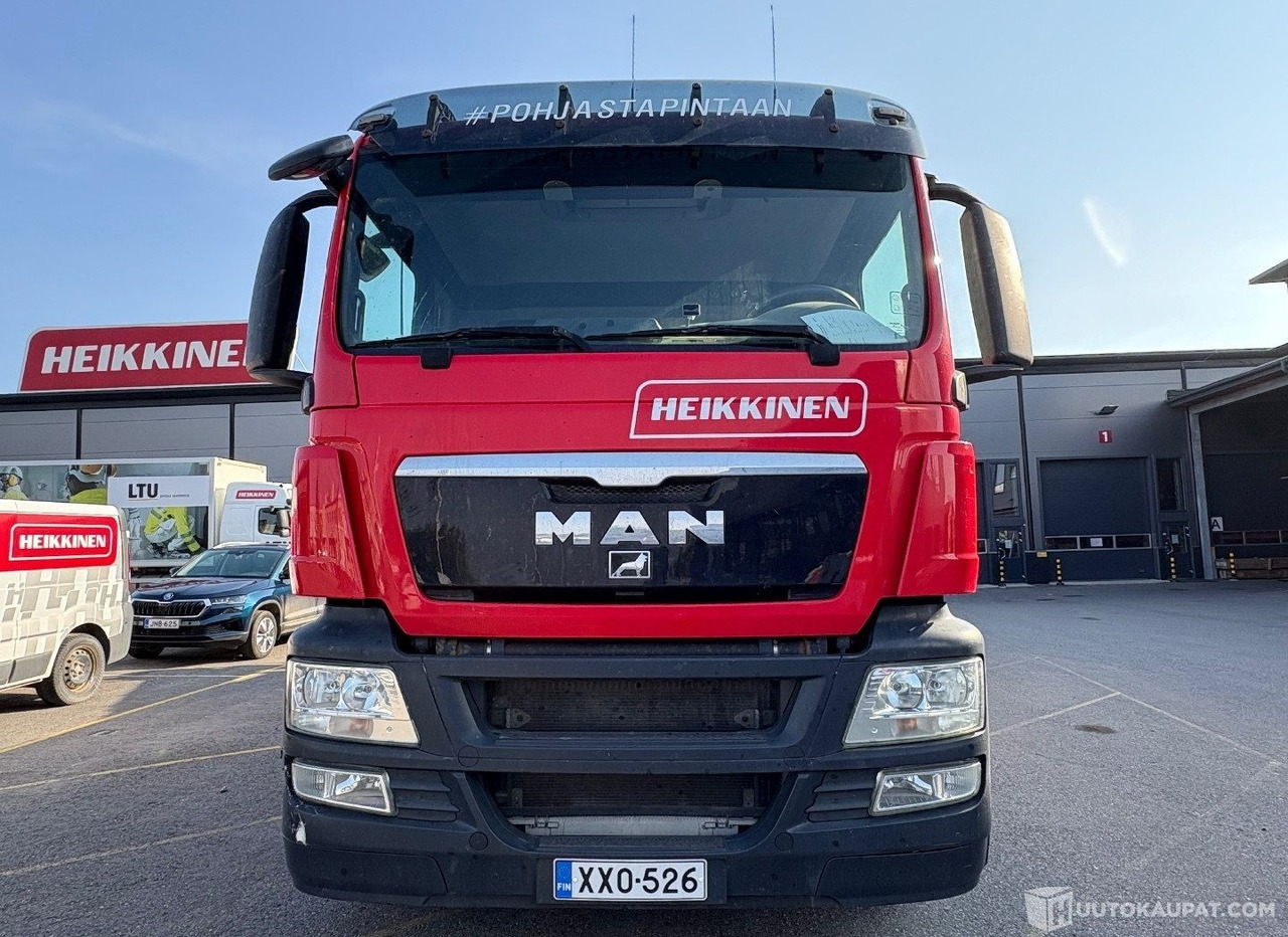 MAN TGS 26.440, 6x2, avolavakuorma-auto 6500mm HIAB 166 Pro nosturilla, 2012, Vantaa - Truk: gambar 2 MAN TGS 26.440, 6x2, avolavakuorma-auto 6500mm HIAB 166 Pro nosturilla, 2012, Vantaa - Truk: gambar 2