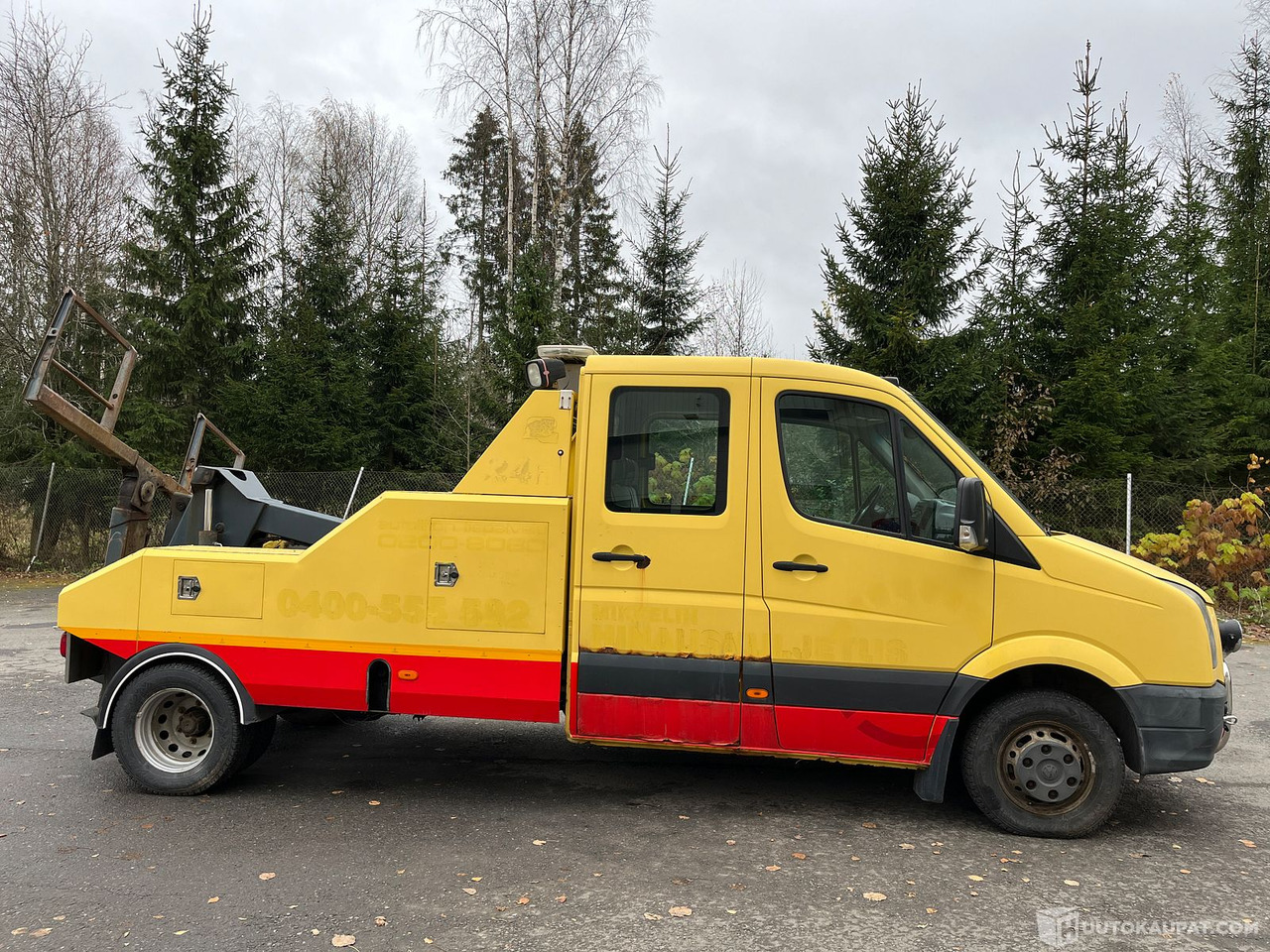 Volkswagen Crafter 50 4ov hinausauto 2010, Tampere - Truk: gambar 1 Volkswagen Crafter 50 4ov hinausauto 2010, Tampere - Truk: gambar 1