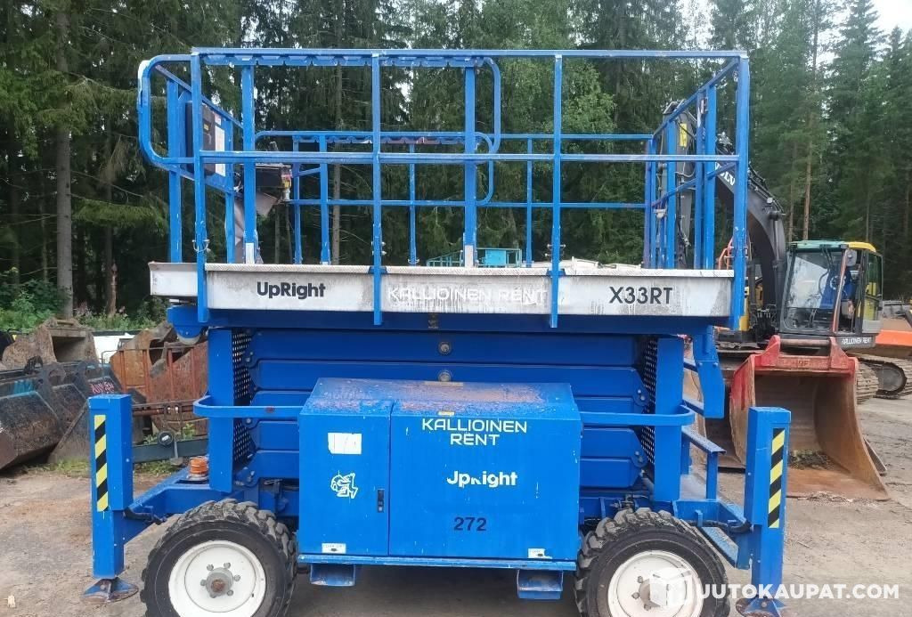 Upright X33RT, 2008, scissor lift, 1,510 h, Hyvinkää - Scissor lifts: gambar 5 Upright X33RT, 2008, scissor lift, 1,510 h, Hyvinkää - Scissor lifts: gambar 5