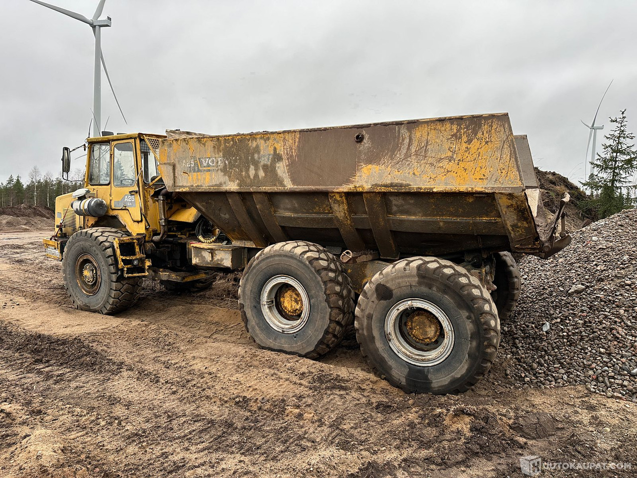 Volvo BM A25 6x6, 1991, Kurikka - Tempat sampah artikulasi: gambar 2 Volvo BM A25 6x6, 1991, Kurikka - Tempat sampah artikulasi: gambar 2