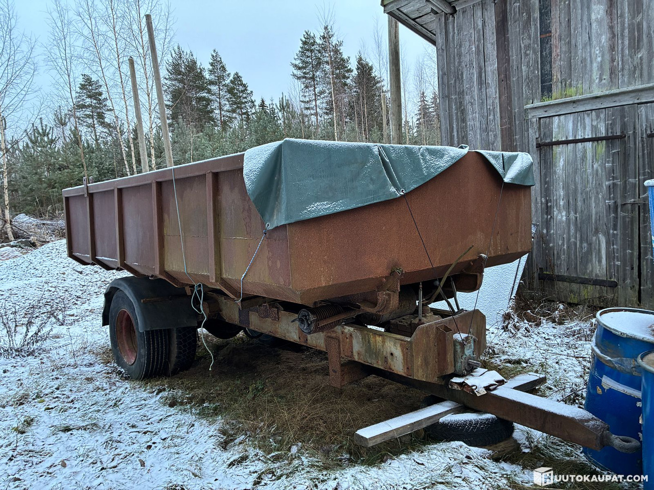 Brand swap-body trailer, Pälkäne - Trailer pengangkut mobil: gambar 1 Brand swap-body trailer, Pälkäne - Trailer pengangkut mobil: gambar 1