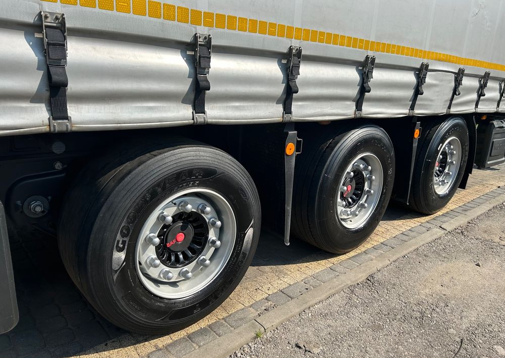 Kögel MEGA 2019 OPONY 80% SAF PODNOSZONA OŚ PODNOSZONY DACH / OD PIERWSZEGO WŁAŚCICIELA - Semi-trailer dengan terpal samping: gambar 5 Kögel MEGA 2019 OPONY 80% SAF PODNOSZONA OŚ PODNOSZONY DACH / OD PIERWSZEGO WŁAŚCICIELA - Semi-trailer dengan terpal samping: gambar 5