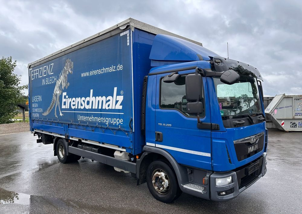 MAN TGL 12.250 6.2m AUTOMAT KLIMA z Niemiec ESP nowe opony EURO 6 / 4.75 rozstaw / zawiesie na wózek widłowy / TOP STAN / okazja nauka jazdy MOŻLIWOŚĆ DOSTOSOWANIA 12t - Truk dengan terpal samping: gambar 1 MAN TGL 12.250 6.2m AUTOMAT KLIMA z Niemiec ESP nowe opony EURO 6 / 4.75 rozstaw / zawiesie na wózek widłowy / TOP STAN / okazja nauka jazdy MOŻLIWOŚĆ DOSTOSOWANIA 12t - Truk dengan terpal samping: gambar 1