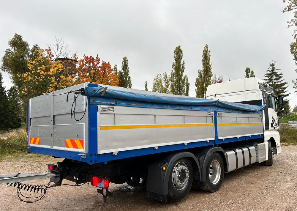 MAN TGX Tandem 1m burty TOP KOMPLET / ALUFELGI / zarejestrowany gotowy do pracy / przyczepa 18t / FULL OPCJA / 26.420 26.460 26.500 26.400 26.440 26.480 26.510 460 500 - Truk flatbed: gambar 3 MAN TGX Tandem 1m burty TOP KOMPLET / ALUFELGI / zarejestrowany gotowy do pracy / przyczepa 18t / FULL OPCJA / 26.420 26.460 26.500 26.400 26.440 26.480 26.510 460 500 - Truk flatbed: gambar 3