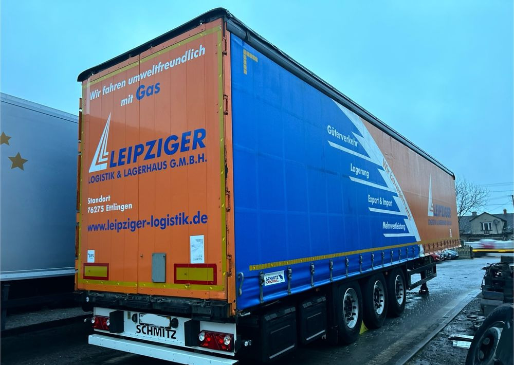 Schmitz Cargobull STANDARD 2019 z Niemiec TOP STAN, od pierwszego właściciela / ładne opony - Semi-trailer dengan terpal samping: gambar 1 Schmitz Cargobull STANDARD 2019 z Niemiec TOP STAN, od pierwszego właściciela / ładne opony - Semi-trailer dengan terpal samping: gambar 1
