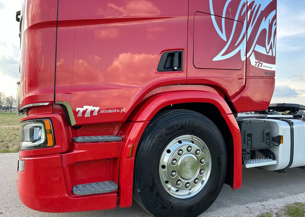 Tractor head Scania R450 FULL ADR RETARDER ALUFELGI z Niemiec od jedynego właściciela ! HYDRAULIKA spod beczki spożywczej ! / do wywrotu ruchomej podłogi beczki TOP TOP TOP OKAZJA: gambar 6