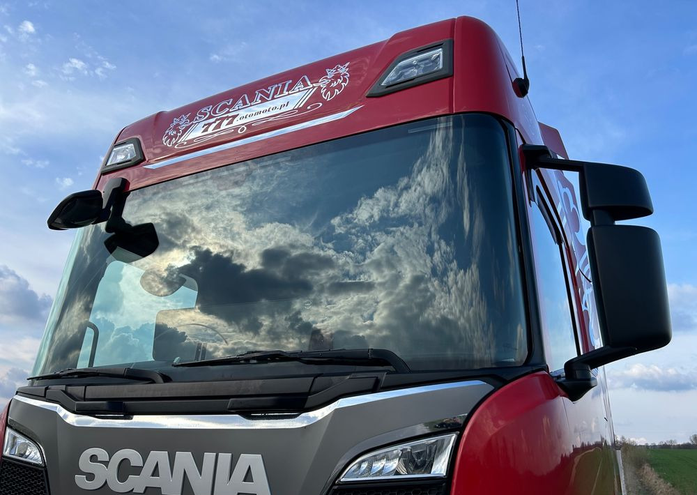 Tractor head Scania R450 FULL ADR RETARDER ALUFELGI z Niemiec od jedynego właściciela ! HYDRAULIKA spod beczki spożywczej ! / do wywrotu ruchomej podłogi beczki TOP TOP TOP OKAZJA: gambar 7