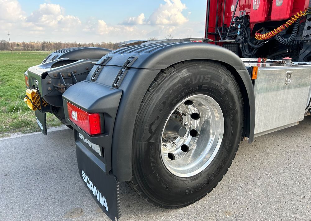 Tractor head Scania R450 FULL ADR RETARDER ALUFELGI z Niemiec od jedynego właściciela ! HYDRAULIKA spod beczki spożywczej ! / do wywrotu ruchomej podłogi beczki TOP TOP TOP OKAZJA: gambar 35
