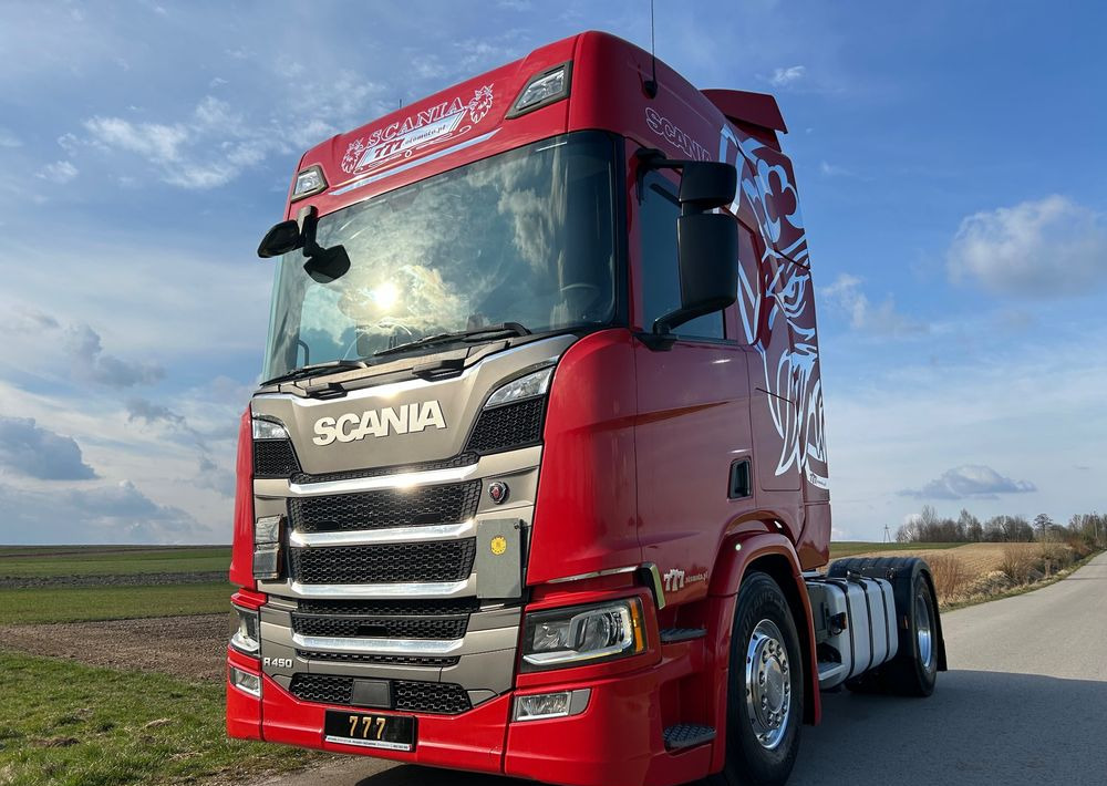 Scania R450 FULL ADR RETARDER ALUFELGI z Niemiec od jedynego właściciela ! HYDRAULIKA spod beczki spożywczej ! / do wywrotu ruchomej podłogi beczki TOP TOP TOP OKAZJA - Tractor head: gambar 1 Scania R450 FULL ADR RETARDER ALUFELGI z Niemiec od jedynego właściciela ! HYDRAULIKA spod beczki spożywczej ! / do wywrotu ruchomej podłogi beczki TOP TOP TOP OKAZJA - Tractor head: gambar 1