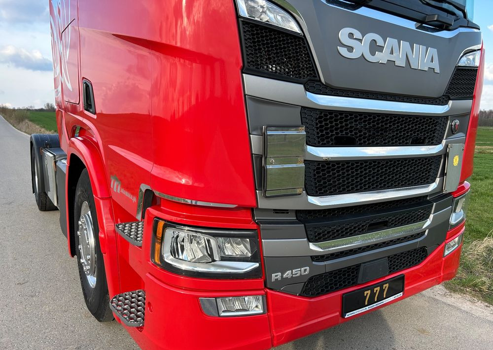Tractor head Scania R450 FULL ADR RETARDER ALUFELGI z Niemiec od jedynego właściciela ! HYDRAULIKA spod beczki spożywczej ! / do wywrotu ruchomej podłogi beczki TOP TOP TOP OKAZJA: gambar 26