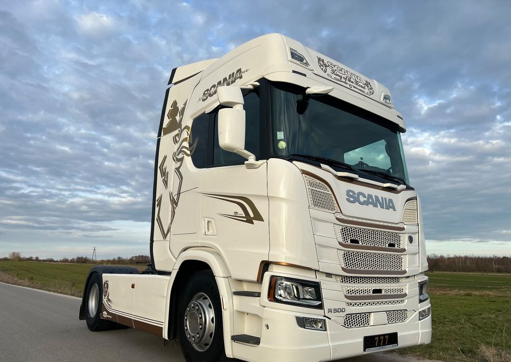 Scania R500 FULL AIR 2019 10x poduszki KLIMA POSTOJOWA / RETARDER / FULL SPOJLER / TOP STAN / od jedynego właściciela ! HYDRAULIKA spod beczki spożywczej ! / do wywrotu ruchomej podłogi beczki TOP TOP - Tractor head: gambar 3 Scania R500 FULL AIR 2019 10x poduszki KLIMA POSTOJOWA / RETARDER / FULL SPOJLER / TOP STAN / od jedynego właściciela ! HYDRAULIKA spod beczki spożywczej ! / do wywrotu ruchomej podłogi beczki TOP TOP - Tractor head: gambar 3