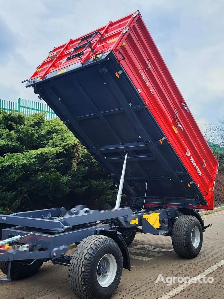 Metal-Fach T710/1 – 6t dwuosiowa - Trailer jungkit pertanian/ Tempat sampah: gambar 4 Metal-Fach T710/1 – 6t dwuosiowa - Trailer jungkit pertanian/ Tempat sampah: gambar 4