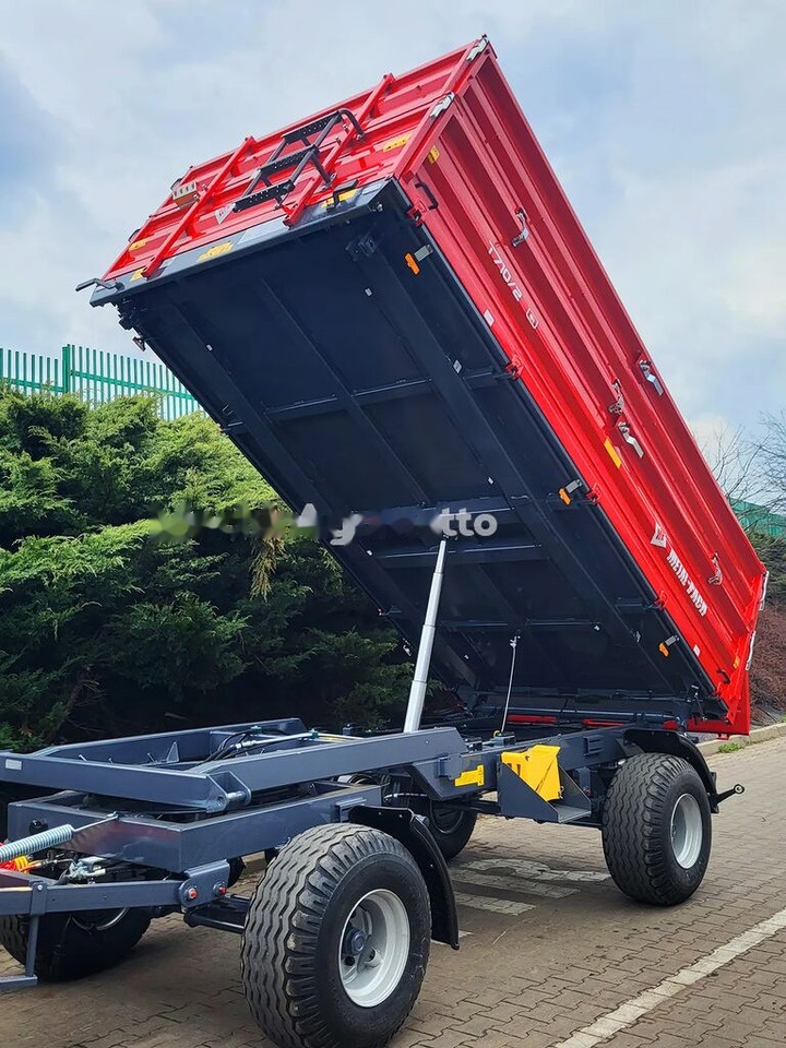 Metal-Fach T710/2 – 8t dwuosiowa - Trailer jungkit pertanian/ Tempat sampah: gambar 4 Metal-Fach T710/2 – 8t dwuosiowa - Trailer jungkit pertanian/ Tempat sampah: gambar 4