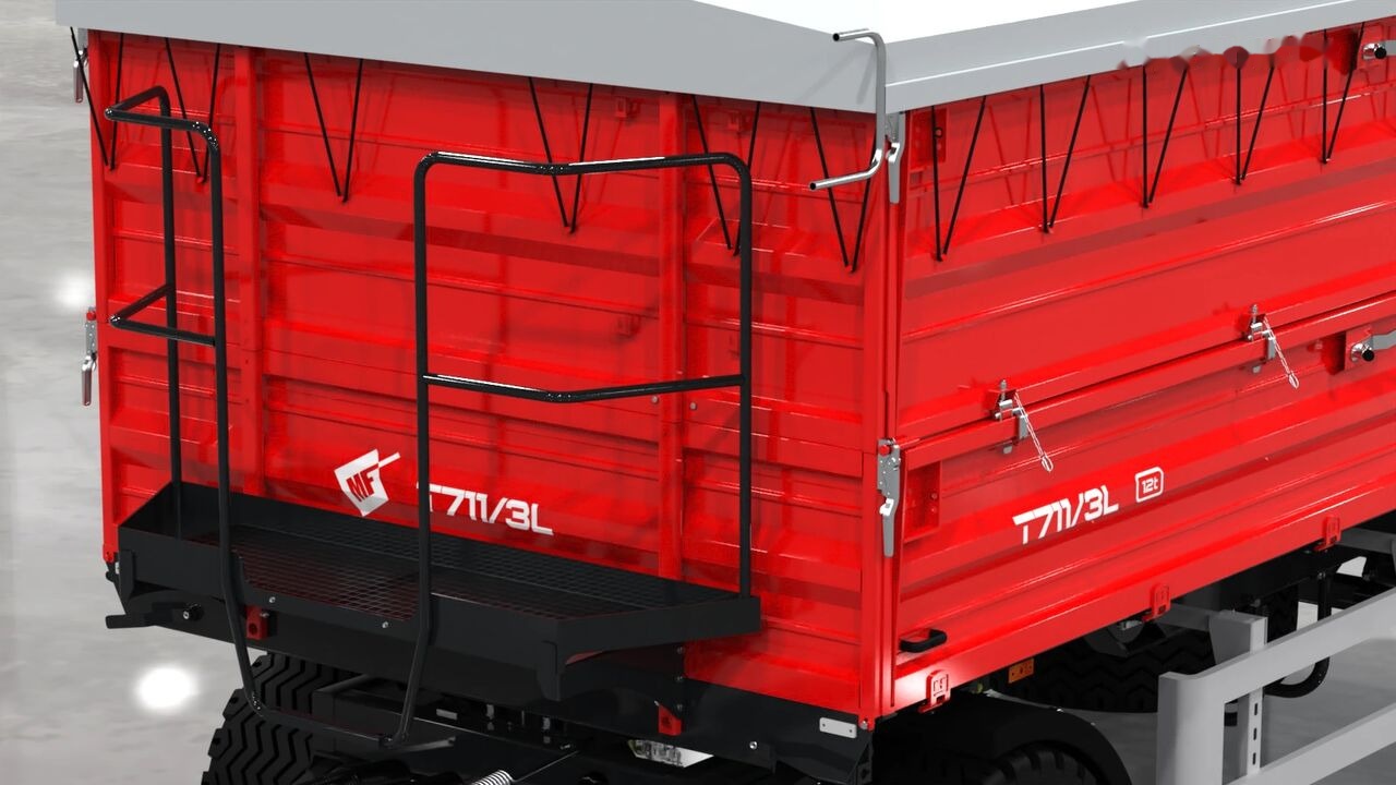 Metal-Fach T711/2L – 10t Long dwuosiowa - Trailer pertanian: gambar 2 Metal-Fach T711/2L – 10t Long dwuosiowa - Trailer pertanian: gambar 2