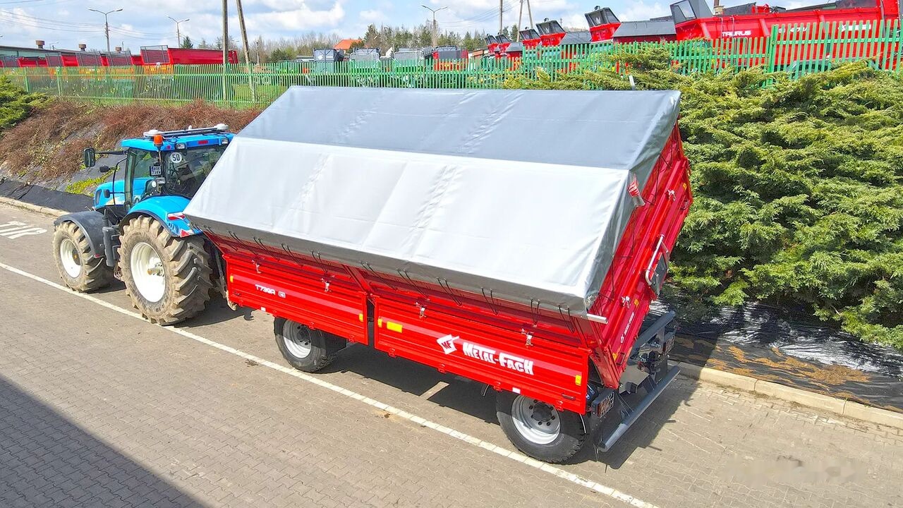 Metal-Fach T739A - 14t dwuosiowa - Trailer jungkit pertanian/ Tempat sampah: gambar 1 Metal-Fach T739A - 14t dwuosiowa - Trailer jungkit pertanian/ Tempat sampah: gambar 1