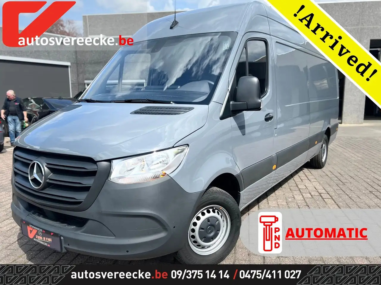 Mercedes-Benz Sprinter 315 L3H2 RWD (34.750€ex) CAMERA|MBUX| SENSOR - Van panel: gambar 1 Mercedes-Benz Sprinter 315 L3H2 RWD (34.750€ex) CAMERA|MBUX| SENSOR - Van panel: gambar 1