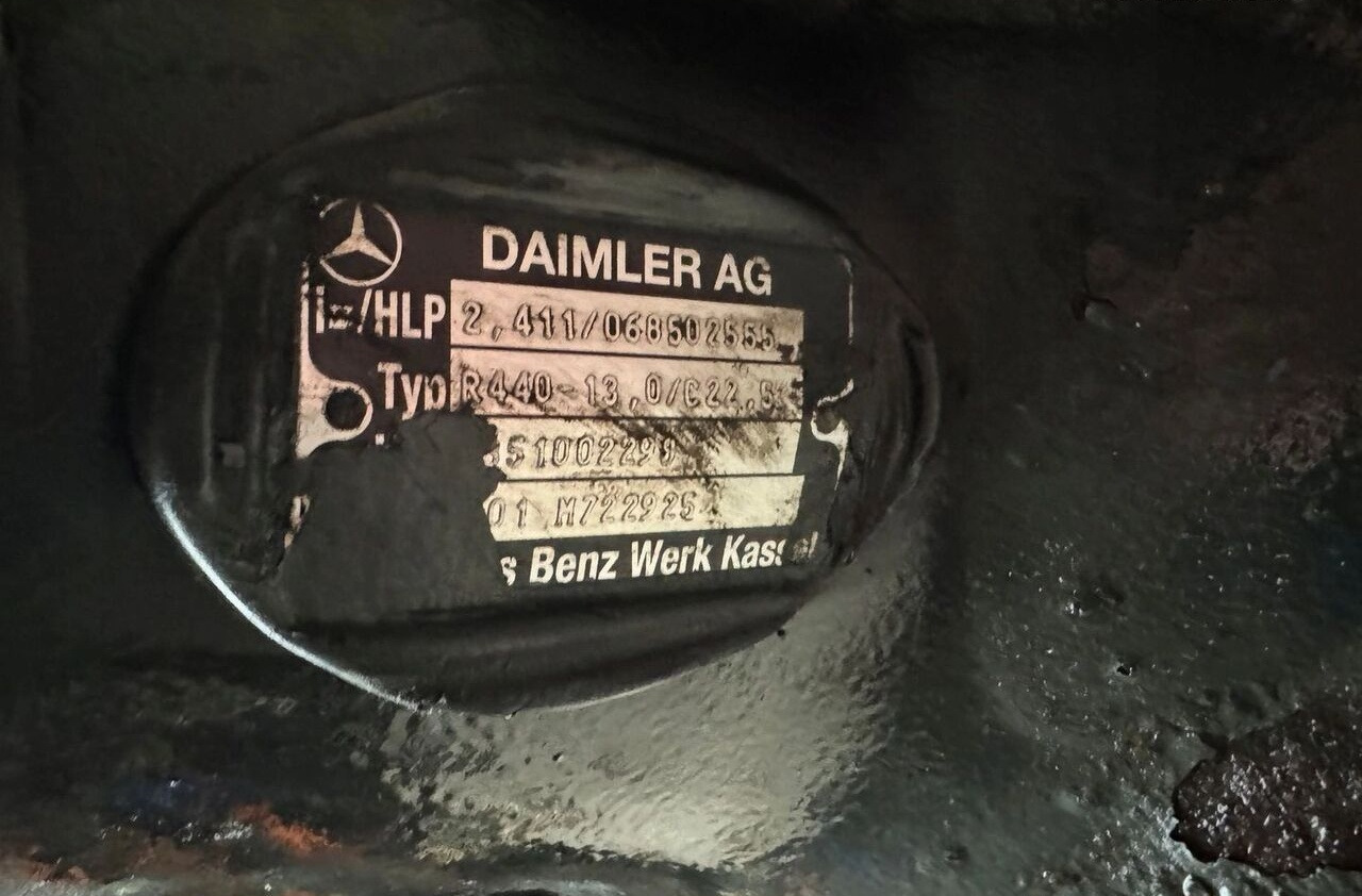 Mercedes-Benz ACTROS MP 4 2,411 R440-13 truck - As roda belakang untuk Truk: gambar 3 Mercedes-Benz ACTROS MP 4 2,411 R440-13 truck - As roda belakang untuk Truk: gambar 3