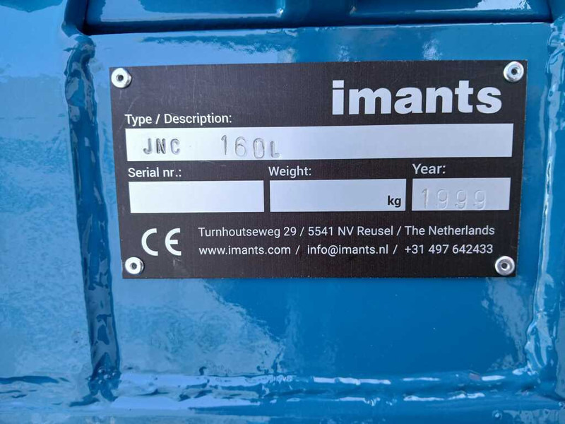 Mesin pengolahan tanah Imants JNC 160L: gambar 17