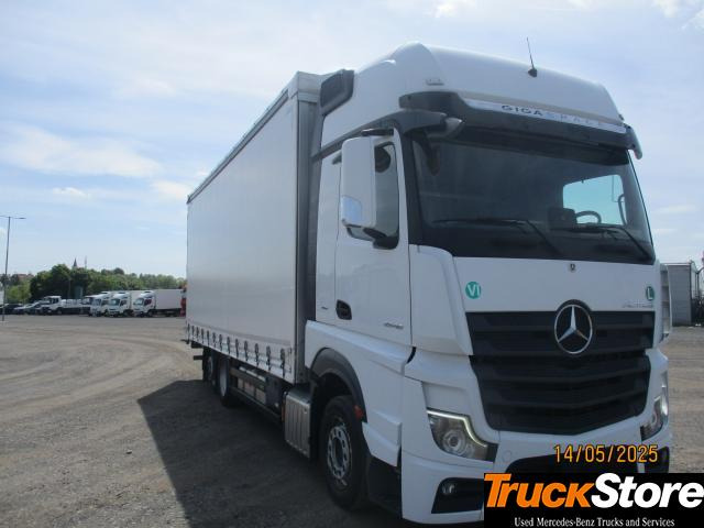 Mercedes-Benz Actros 2548 - Truk dengan terpal samping: gambar 3 Mercedes-Benz Actros 2548 - Truk dengan terpal samping: gambar 3