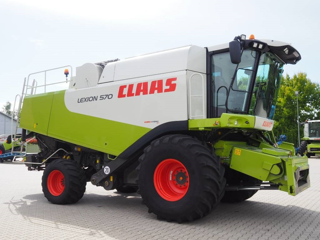 Claas Lexion 570 4WD + V750 - Pemanen gabungan: gambar 4 Claas Lexion 570 4WD + V750 - Pemanen gabungan: gambar 4