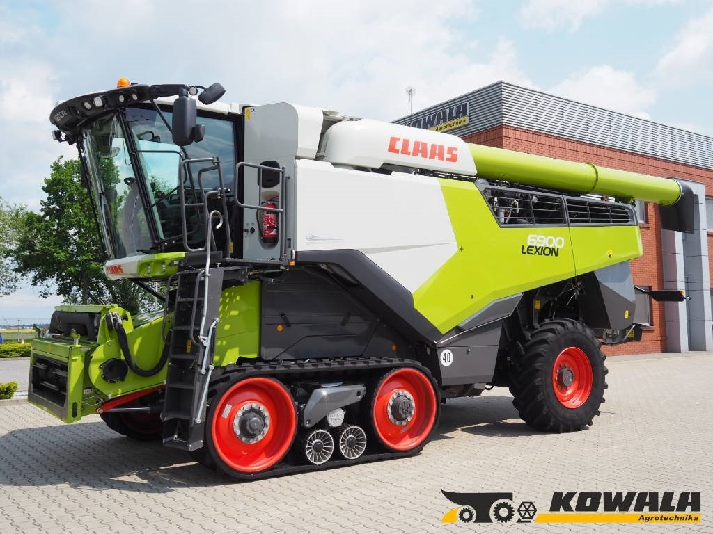 Claas Lexion 6900TT + V770 - Pemanen gabungan: gambar 1 Claas Lexion 6900TT + V770 - Pemanen gabungan: gambar 1