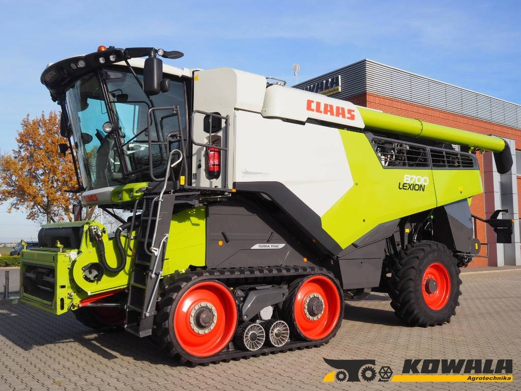 Claas Lexion 8700TT + V1080 2-stage threshing drum drive - Pemanen gabungan: gambar 1 Claas Lexion 8700TT + V1080 2-stage threshing drum drive - Pemanen gabungan: gambar 1