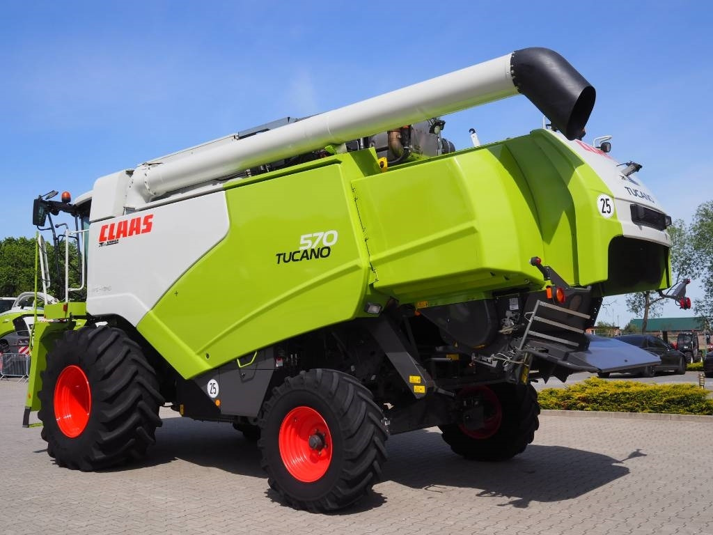Claas Tucano 570 + V770 - Pemanen gabungan: gambar 2 Claas Tucano 570 + V770 - Pemanen gabungan: gambar 2