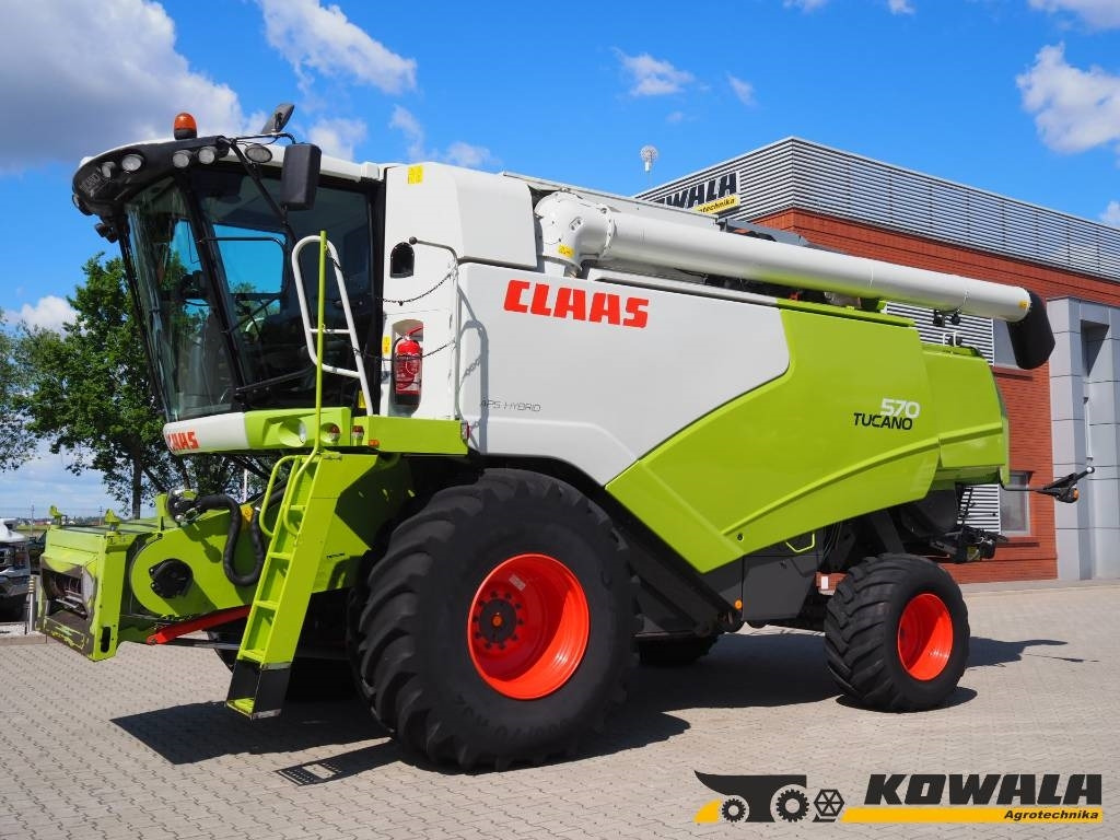 Claas Tucano 570 + V770 - Pemanen gabungan: gambar 1 Claas Tucano 570 + V770 - Pemanen gabungan: gambar 1