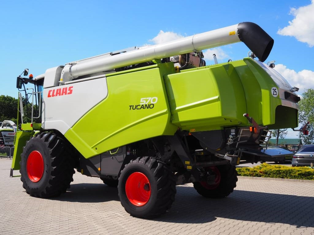 Claas Tucano 570 + V770 - Pemanen gabungan: gambar 2 Claas Tucano 570 + V770 - Pemanen gabungan: gambar 2